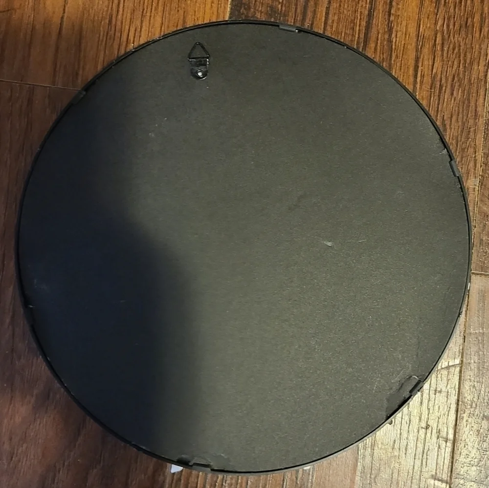 Round Stone Wall Mirror